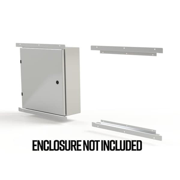 Frame, 1.08 in L x 2.10 in H x 23 in W, Steel